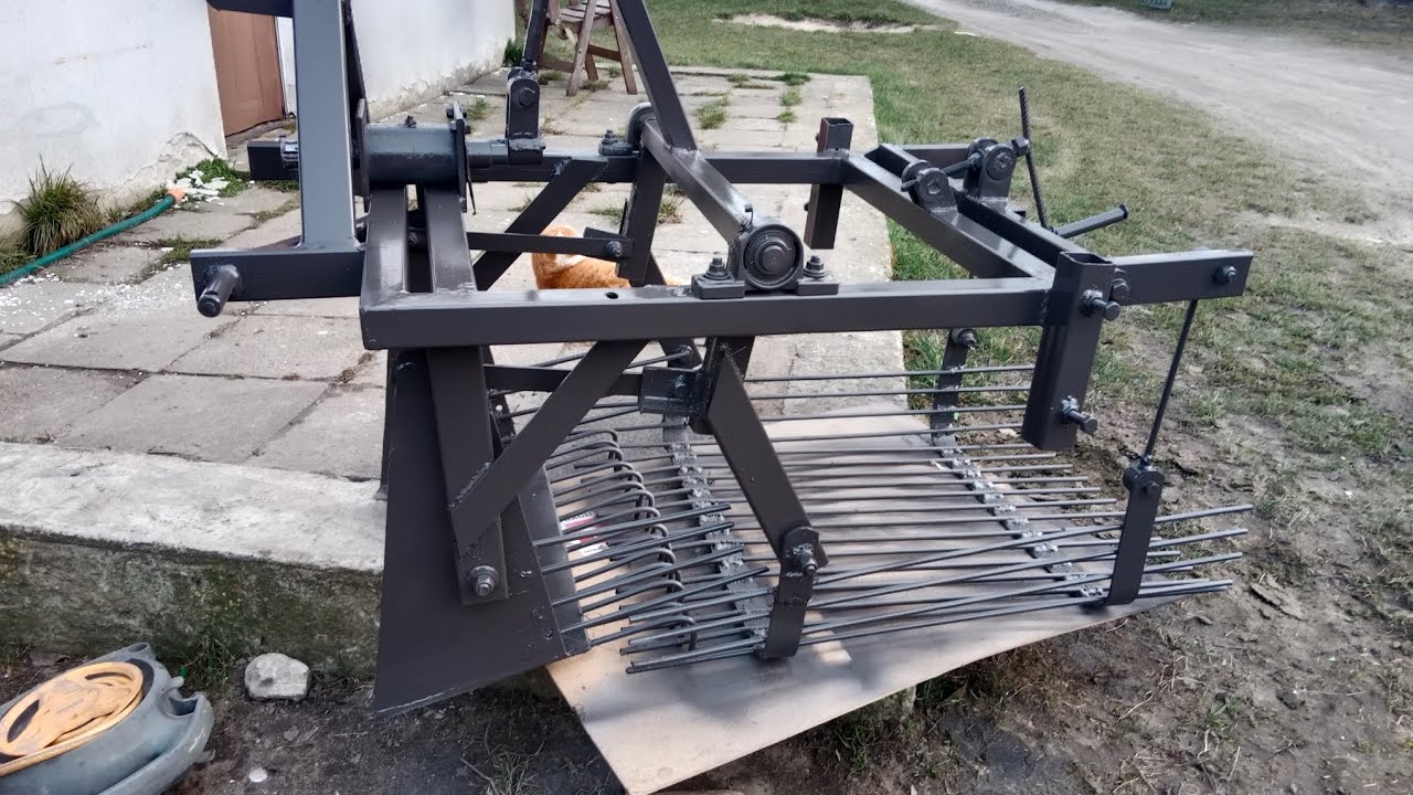 kopaczka wibracyjna sam. jednorzedowa do mini traktorka