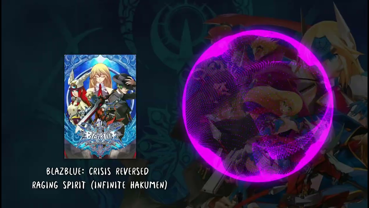 BlazBlue: Crisis Reversed || Raging Spirit (Infinite Hakumen) || Instrumental Rock ||