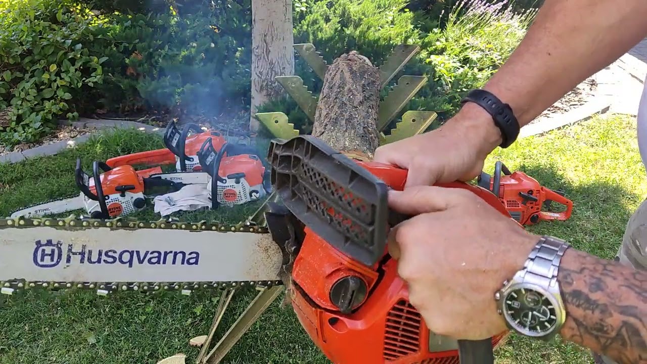 HUSQVARNA 135 xtorq vs HUSQVARNA T435 xtorq karikázzunk kicsikét...