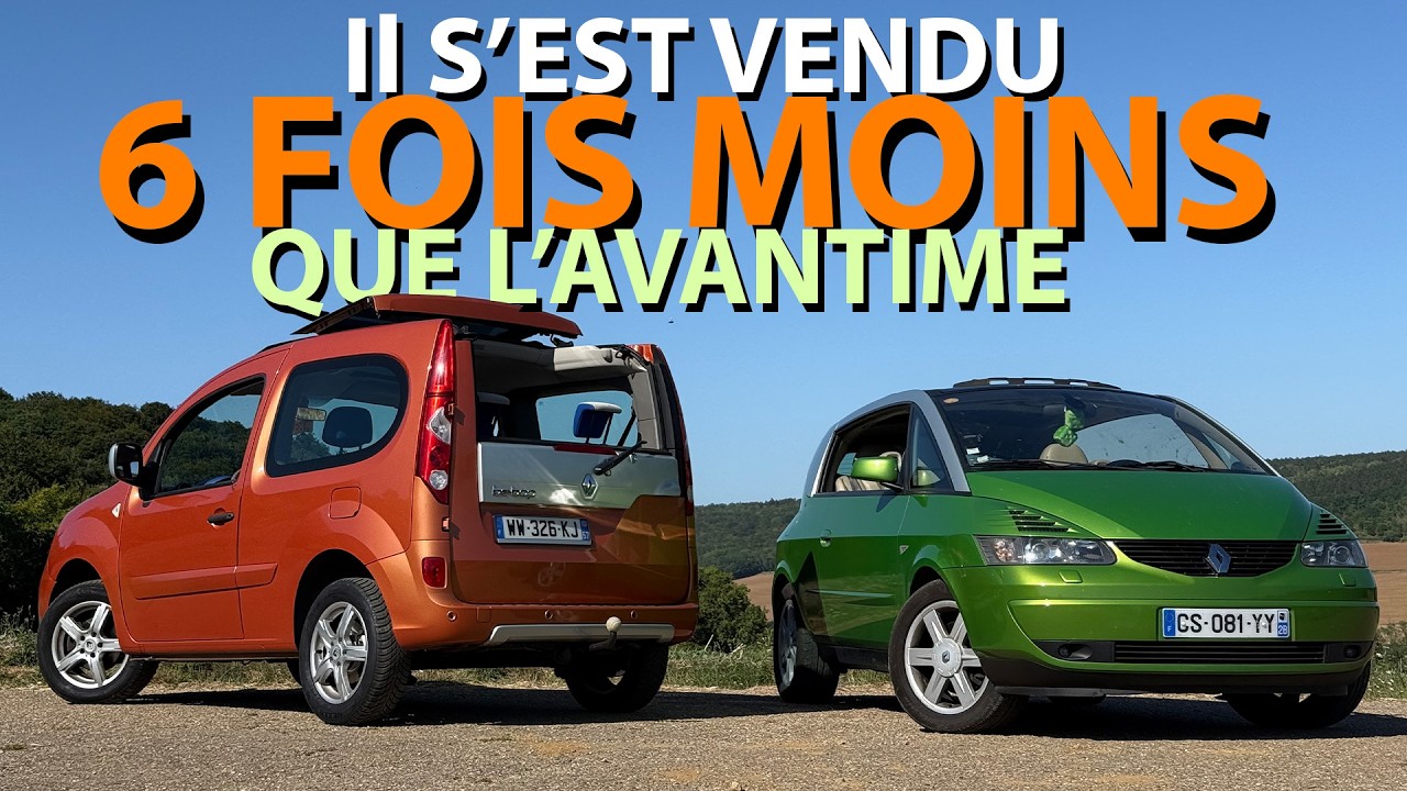 MA VOITURE est plus rare qu’une COUNTACH !? 6 FOIS MOINS QUE L'AVANTIME ?! le Renault Kangoo BeBop