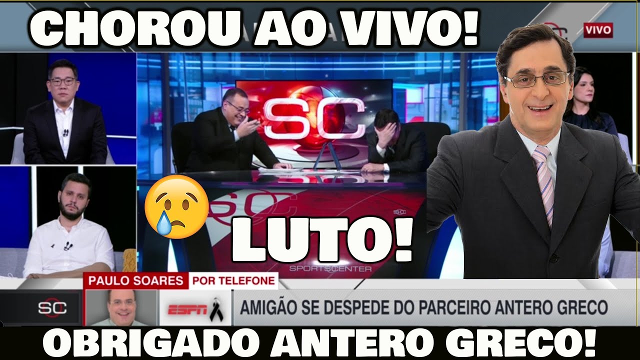 AMIGÃO CHORA AO VIVO AO FALAR DE ANTERO GRECO! HOMENAGENS PARA ANTERO GRECO!