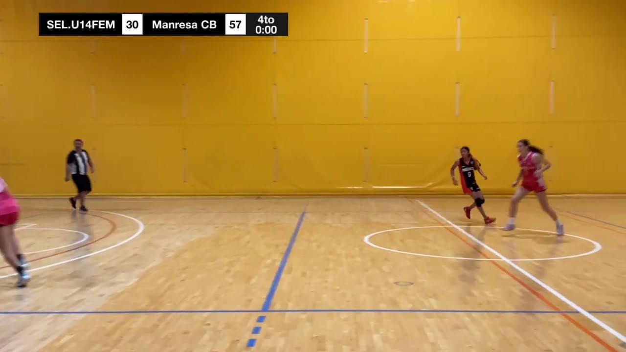 Partido de preparaci&oacute;n Selecci&oacute;n LNCA U14FEM VS Manresa
