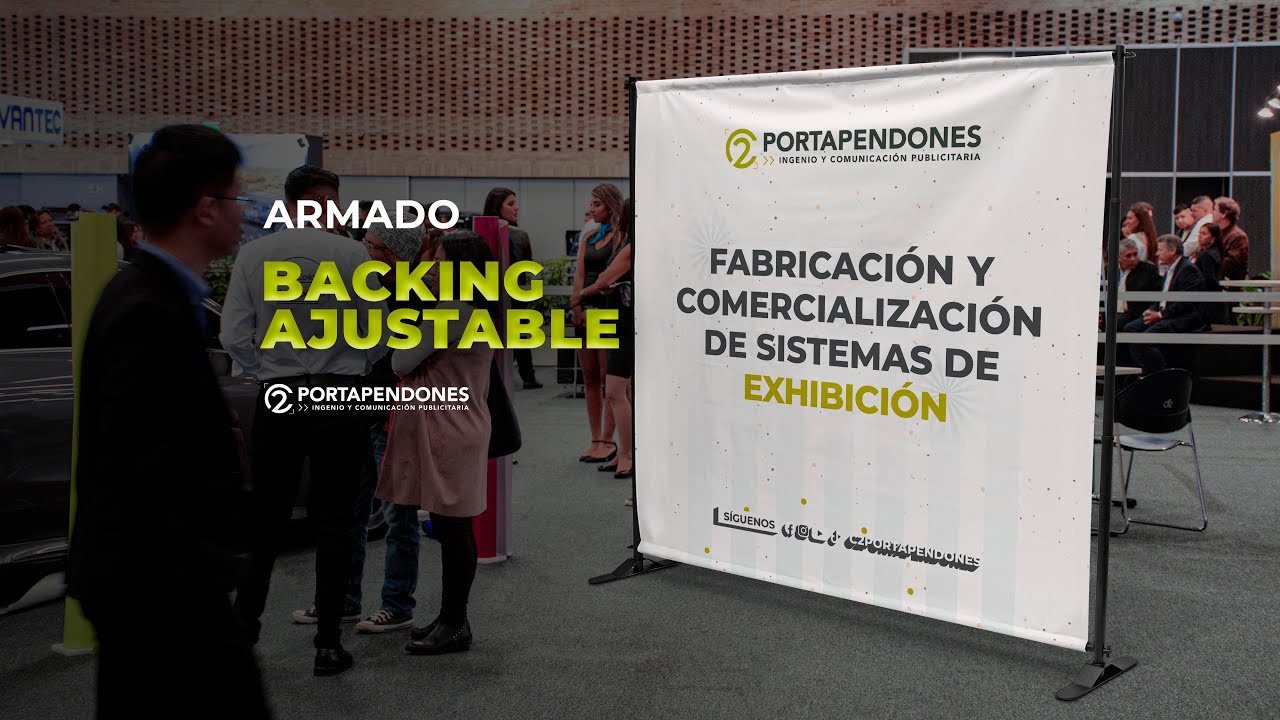 Cómo armar un Backing Ajustable (Jumbo Stand) | Paso a paso