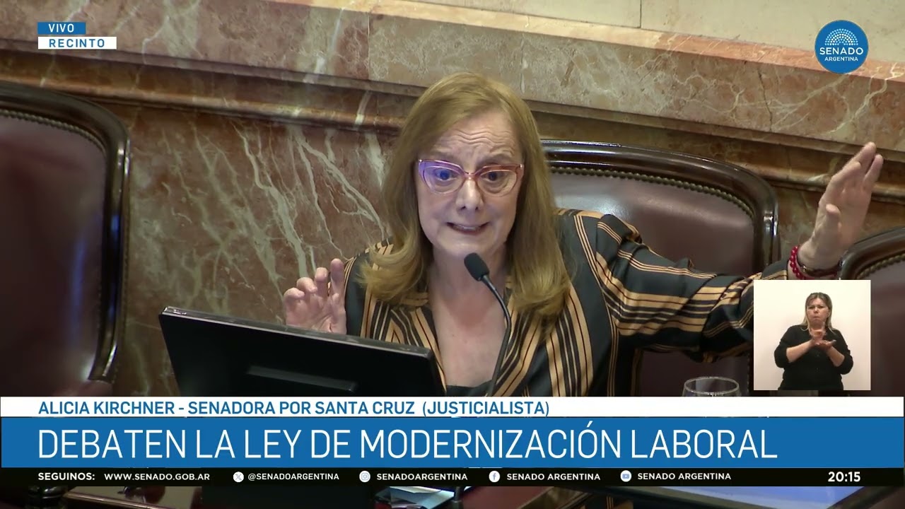 SENADORA ALICIA KIRCHNER - SESIÓN PÚBLICA ESPECIAL 27-02-26