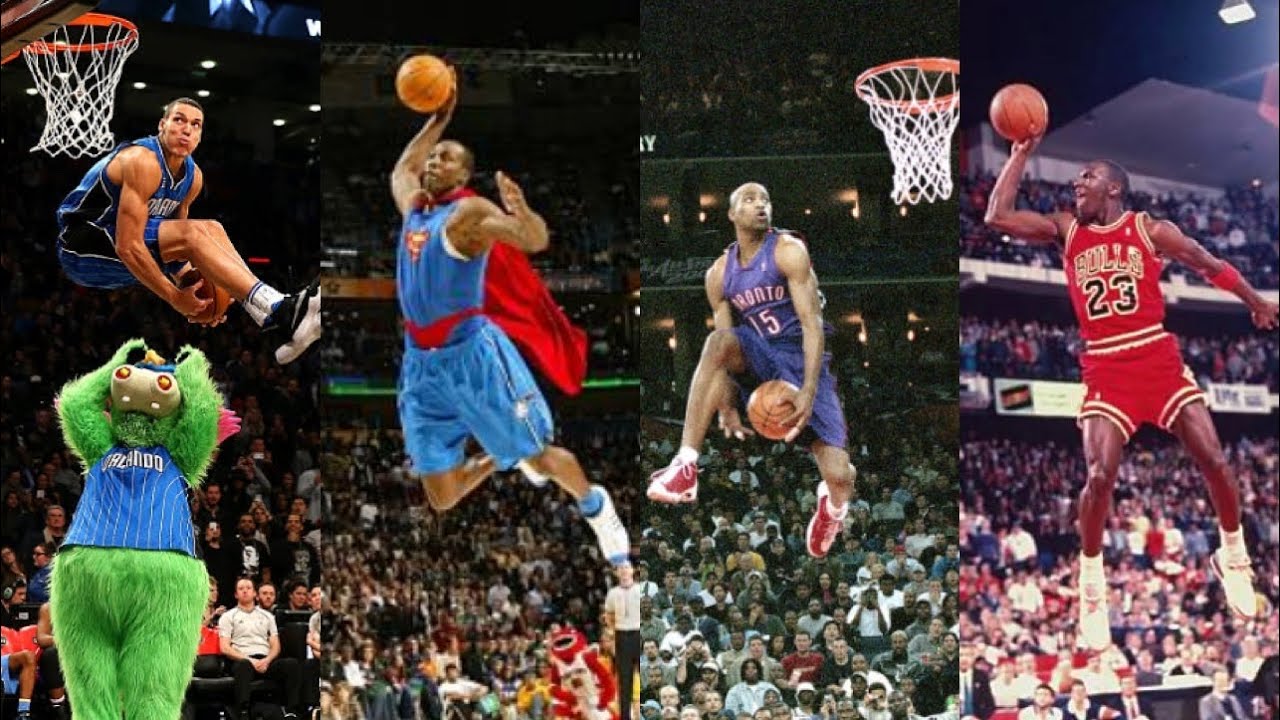 【歴代NBAスラムダンクコンテスト集】NBA slam dunk contest highlight