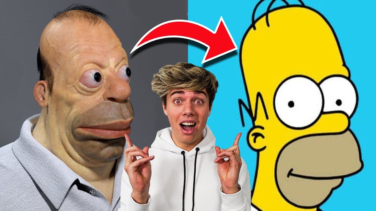 10 MENSEN DIE OP TEKENFILMS LIJKEN!