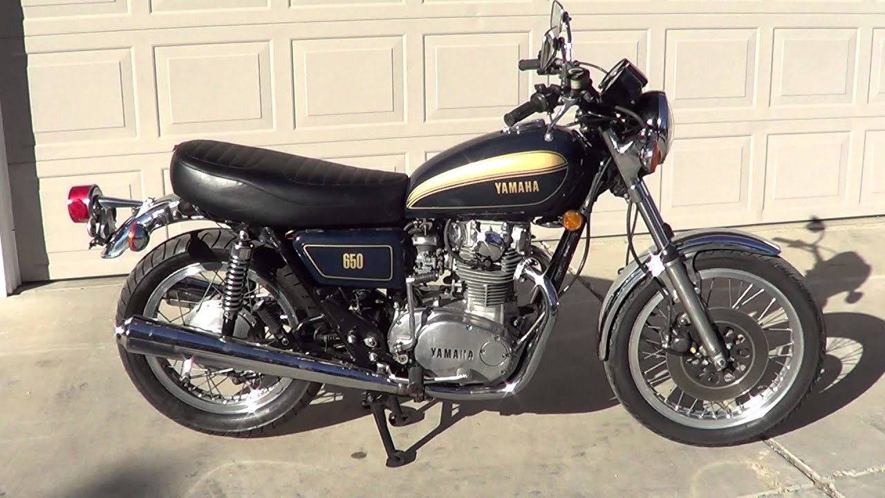 1977 Yamaha XS650D Standard rehabilitation video