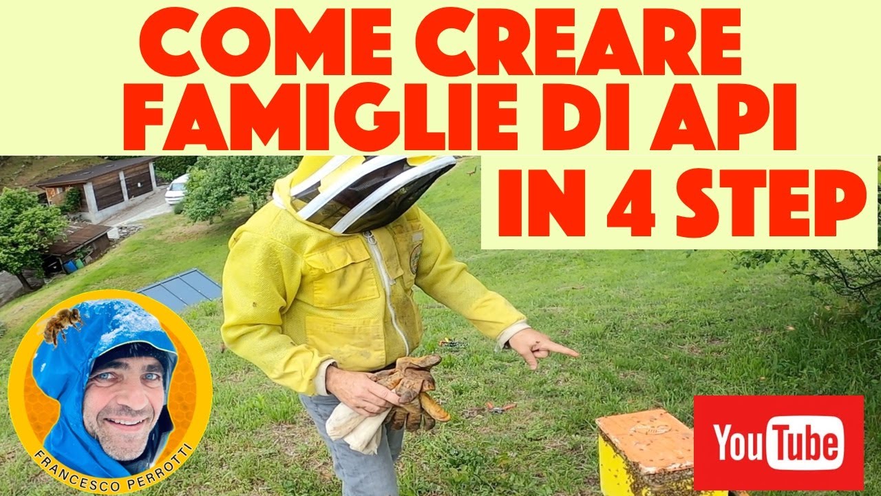 #Apicoltura2023 : come creare nuove famiglie di Api, come creare nuovi nuclei in 4 semplici step