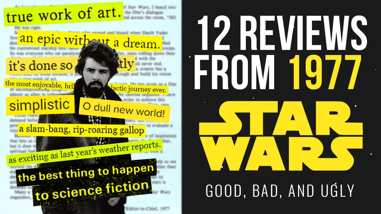 12 Original Star Wars Reviews from 1977