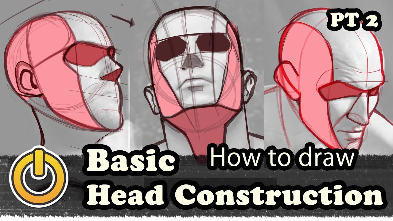 Basic Head Drawing Construction // Part 2