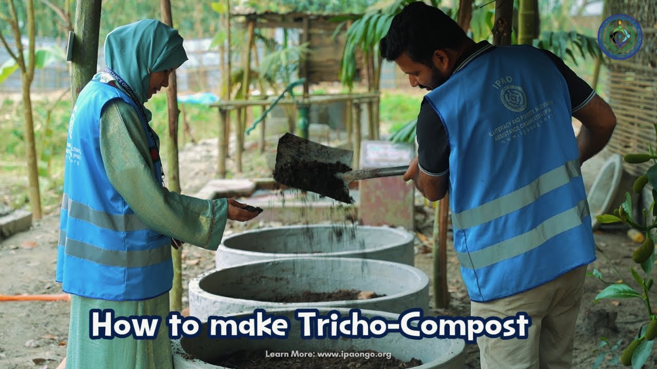 How to Make Tricho Compost | Step-by-Step | IPAO NGO