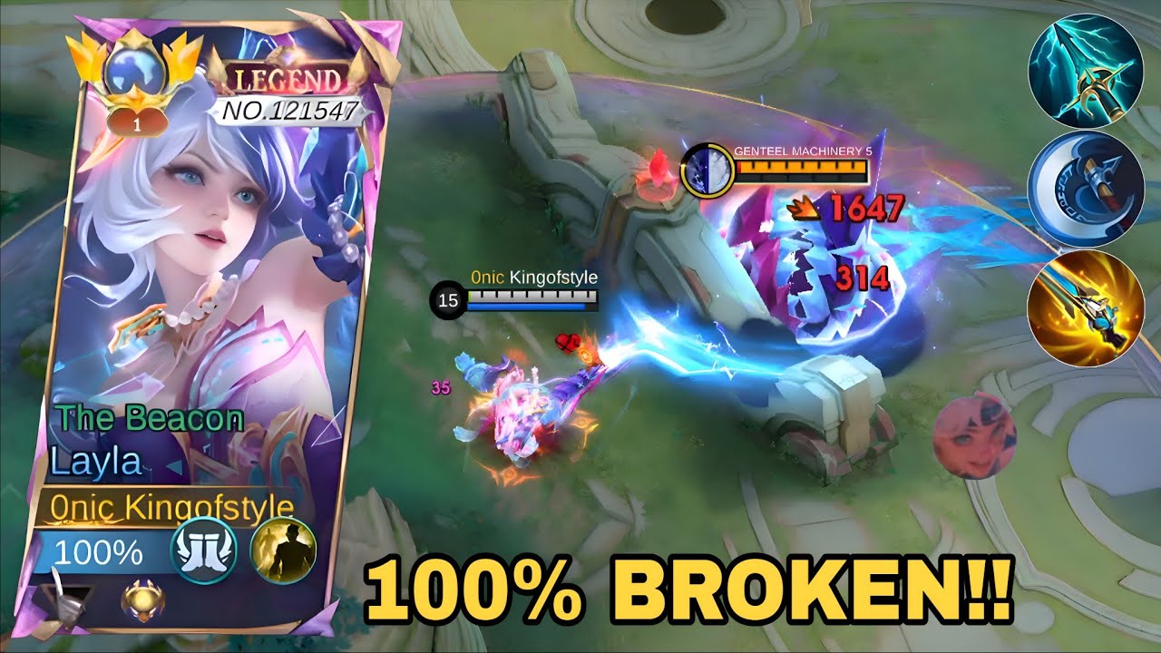 MOONTON THANKS FOR NEW LAYLA FULL BURST BUFFED BUILD! | LAYLA NEW BEST 1 HIT BUILD 2026!🤯🔥