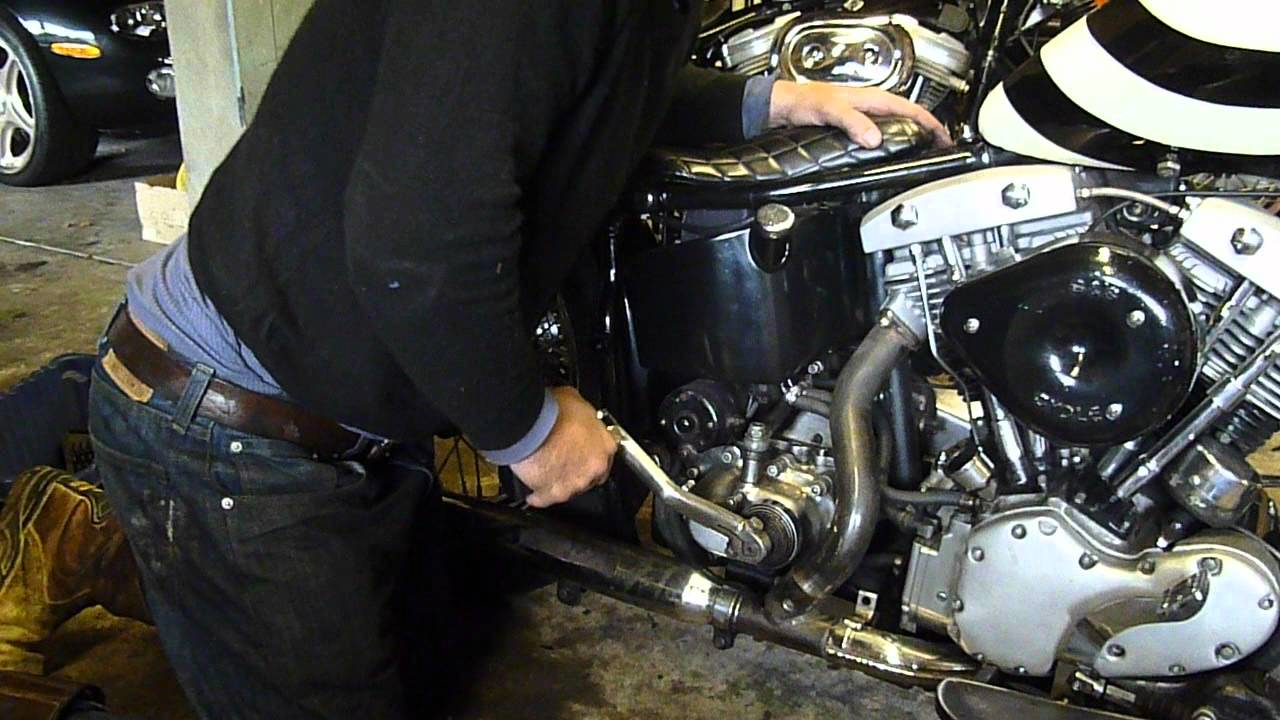 69 Generator Shovelhead Hand start