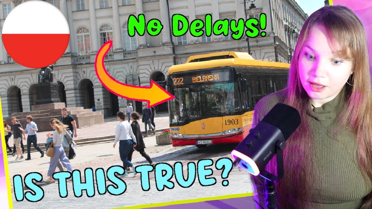 REACTION TO WHY EVERYONE ARE SHOCKED BY POLISH PUBLIC TRANSPORTATION | POLAND REACT