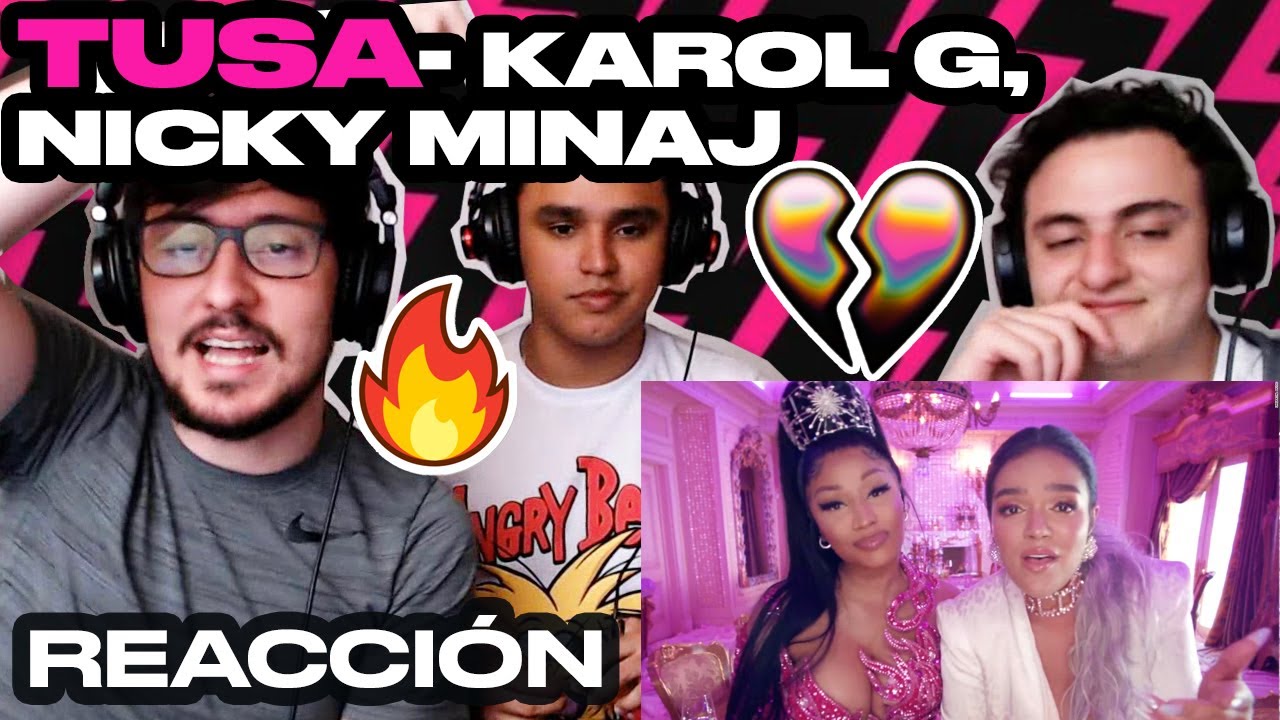 [Reacción] KAROL G, Nicki Minaj - Tusa - ANYMAL LIVE 🔴