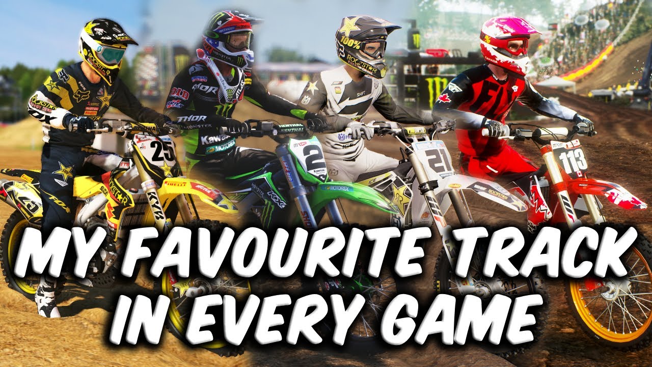 Играю на своем любимом треке в каждой игре MXGP!