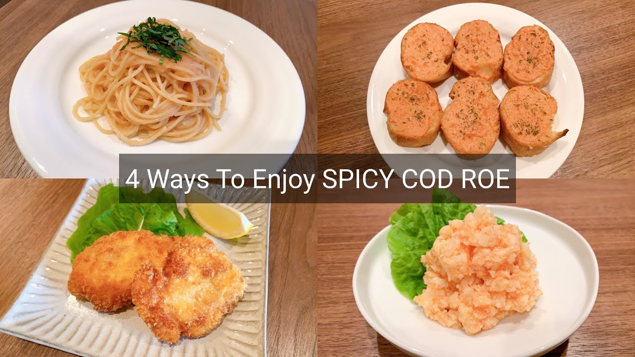 4 Easy Ways To Enjoy Spicy Cod Roe Recipes