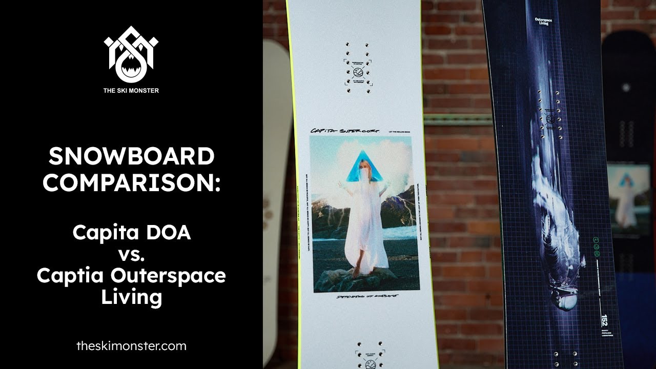 Snowboard Comparison: Capita DOA vs. Capita Outerspace Living