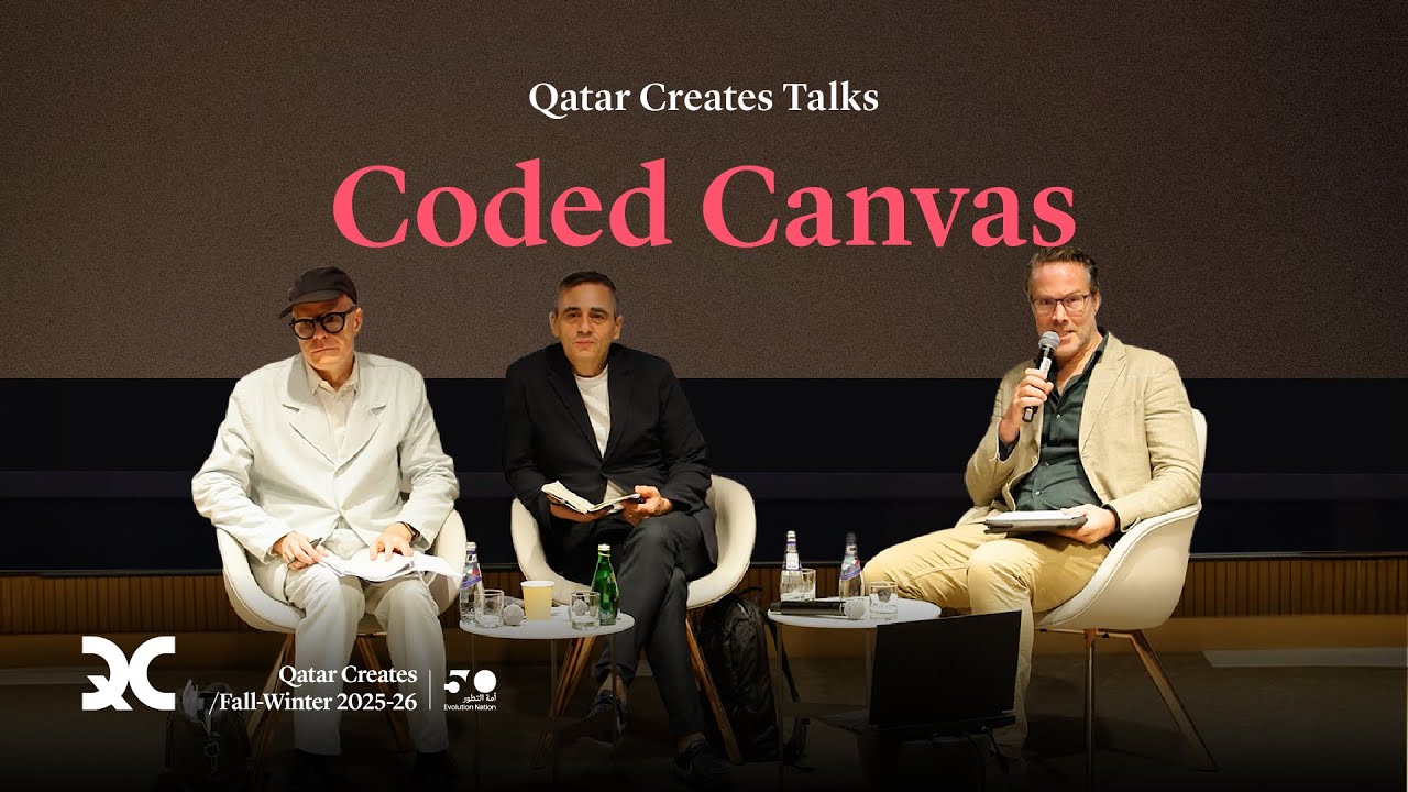 Qatar Creates Talks | Coded Canvas