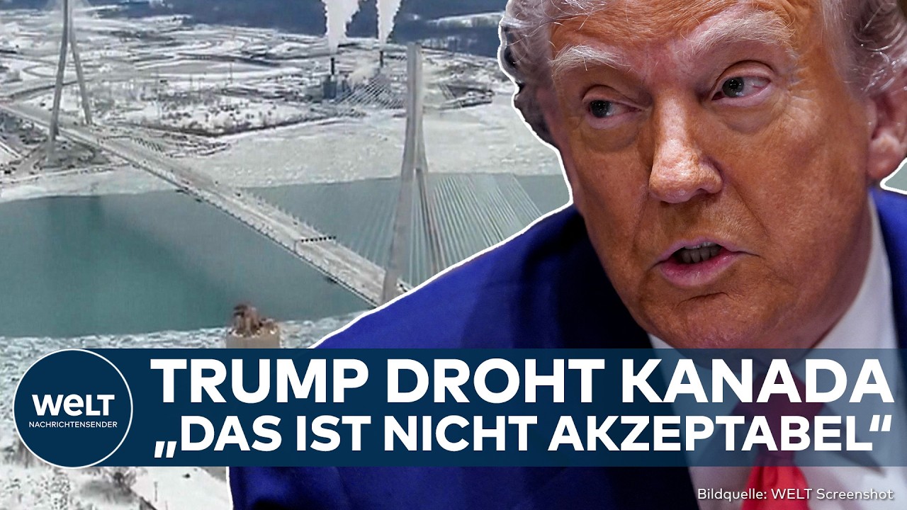 KANADA: Trump tobt! USA wollen Entschädigung wegen neuer Brücke! Neuer Handelskrieg?