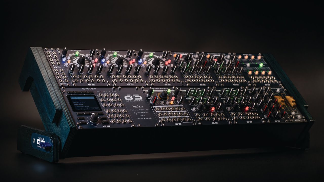 Warthog by Adamsynths™ (The first modular synthesizer with Total Recall and DAW Integration)
