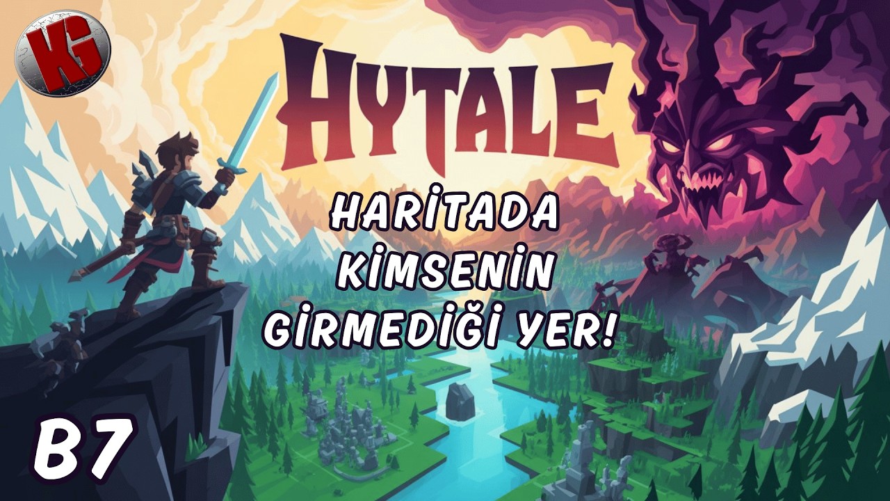 HARİTADA KİMSENİN GİRMEDİĞİ YER! 🔥  | Hytale Türkçe | #7