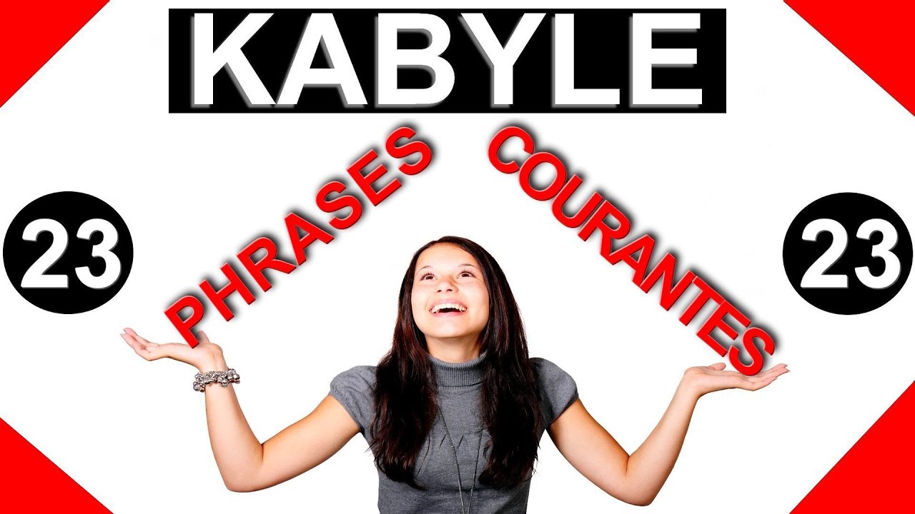 Phrases courantes en kabyle 23