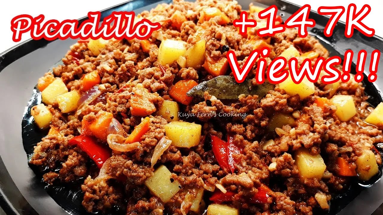 EASY PINOY STYLE PICADILLO | MAPAPAKANIN KA SA SARAP!!!
