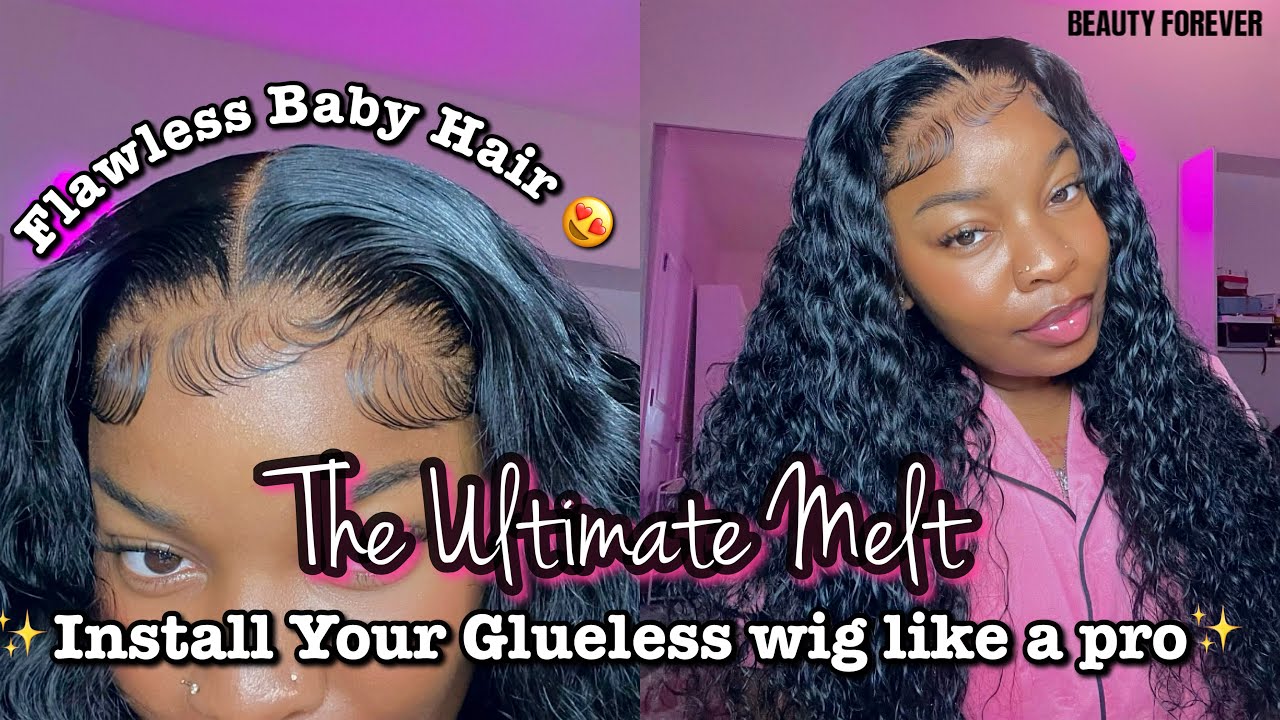 How to Install a 7x5 Glueless Wig Like a PRO! ✨Flawless Baby Hair Tutorial | Ft. Beauty Forever Hair