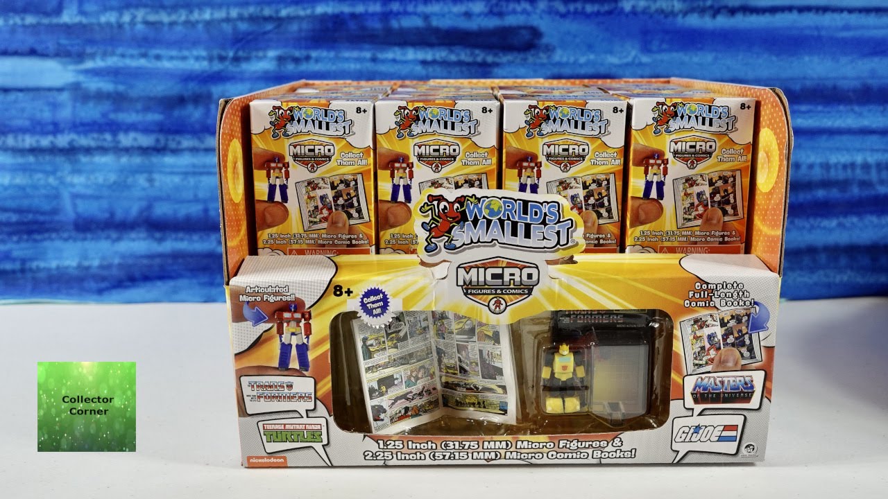 Worlds Smallest Micro Figures & Comics GI Joe Transformers TMNT Blind Box Figures | CollectorCorner