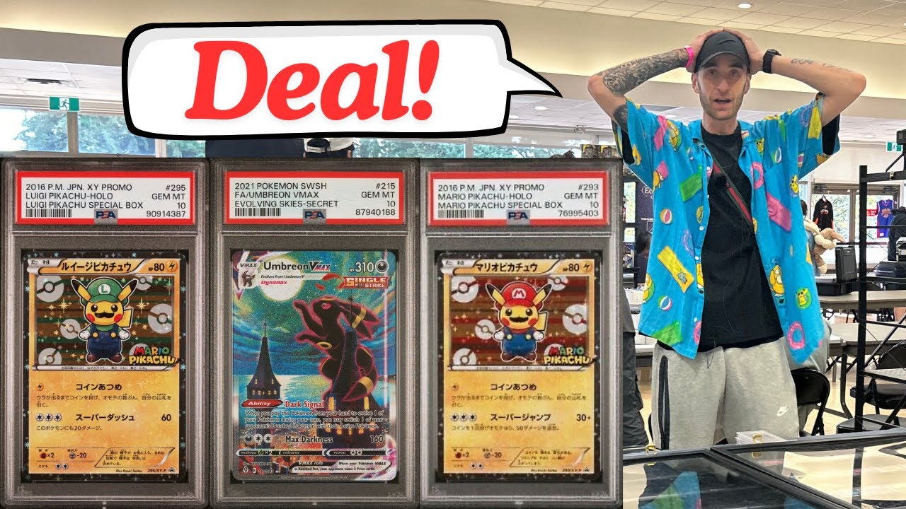 NON-STOP DEALS! | Pokemon Card Vendor POV | Bossa Card Show