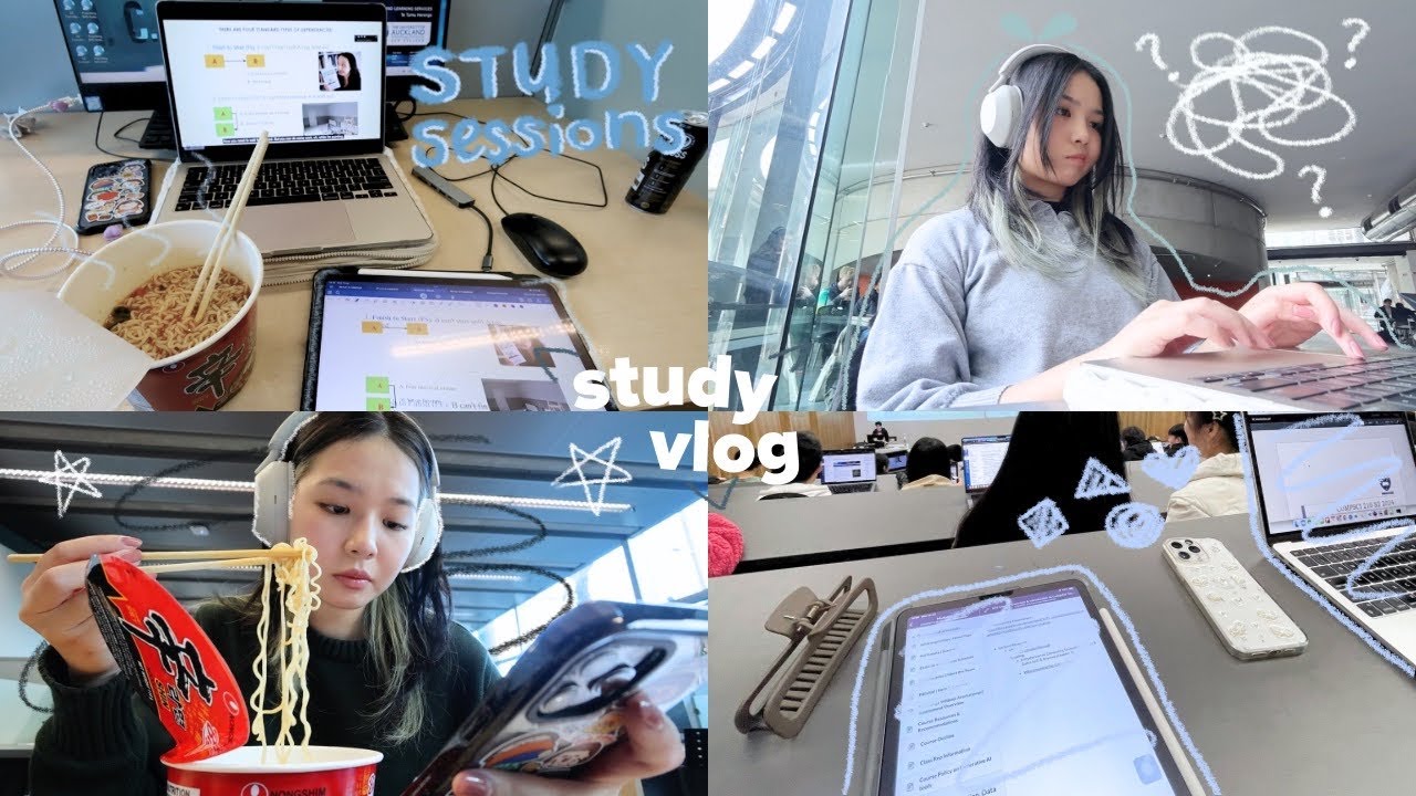 📓 STUDY VLOG: computer science major, japan haul, productive days, etc.