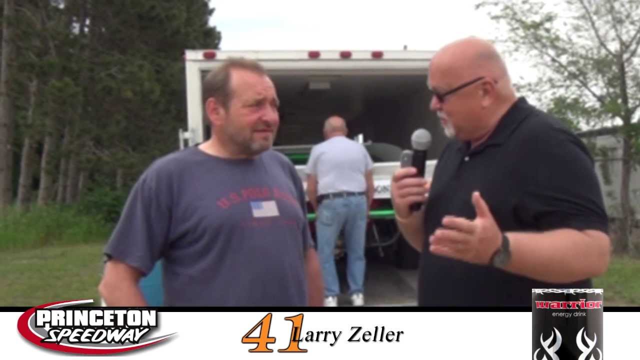 Interview with Larry Zeller at the Princeton Speedway