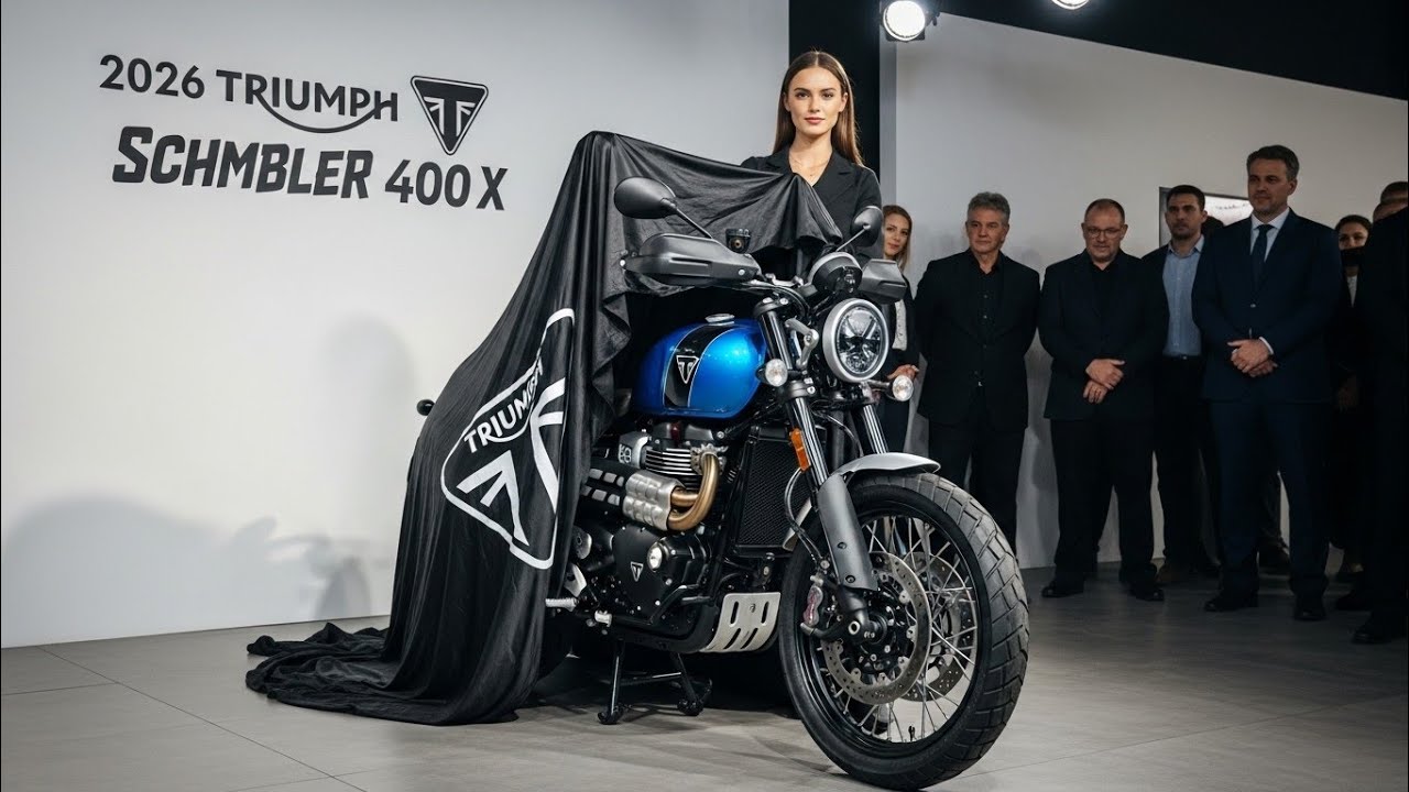 Новый Triumph Scrambler 400 X 2026 года – маленький зверь для приключений, который ломает стереот...