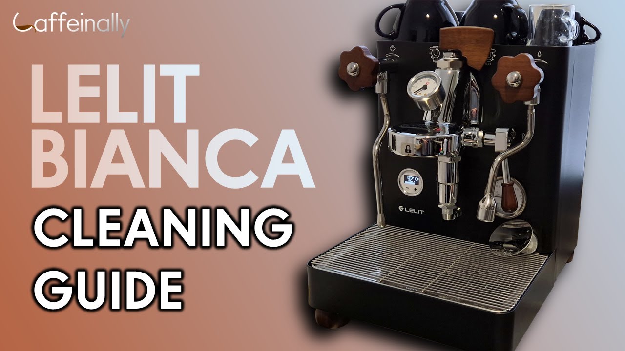 How To Clean Lelit Bianca V3: Backflushing, Nozzles and Accessories Cleaning, Water Tank and Filter