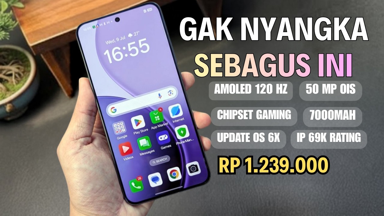NAH INI BARU PAS‼️RAM 8/256 GB, 7000MAH - HP 1 JUTAAN SPEK TINGGI 2026