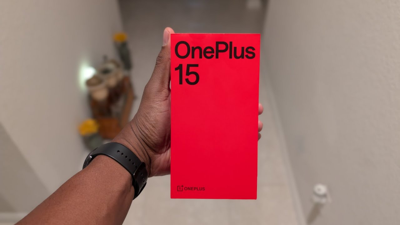 Распаковка и первые впечатления от OnePlus 15, 16 ГБ ОЗУ, 512 ГБ памяти, цвет Infinite Black!