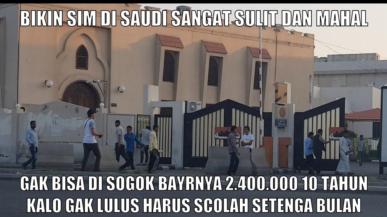Bikin sim di saudi sangat mahal nyampi 2.4000.000