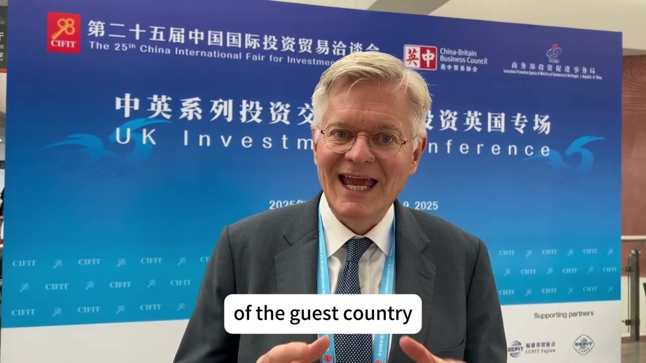 Message from Peter Burnett, Chief Executive, CBBC | China International Fair for Investment & Trade