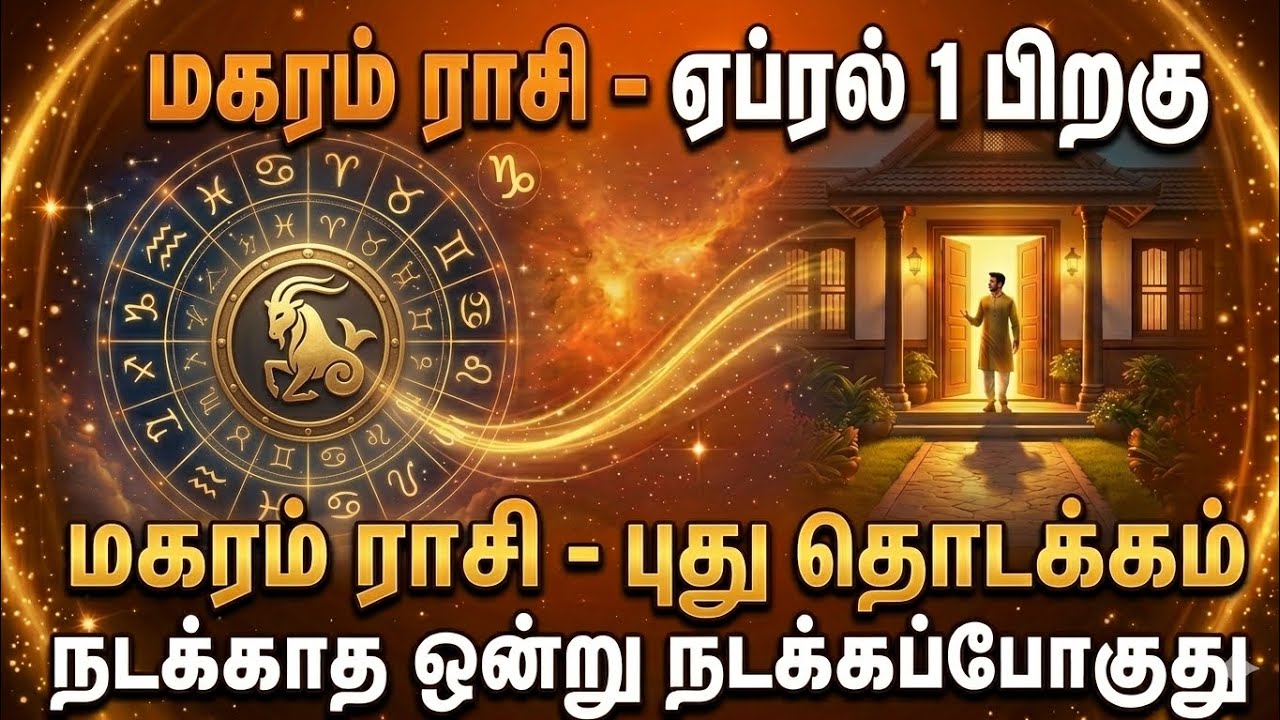 மகரம் - மார்ச் 15-க்கு பிறகு வீட்டு வாசலை மிதிக்கப்போகும் அந்த நபர் யார்? நடக்காத 1 நடக்கப்போகுது!