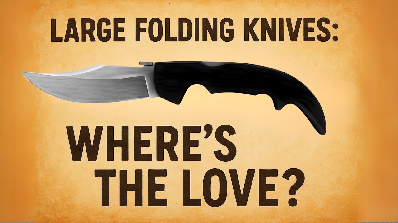 Where's the Love for Large Folding Knives?