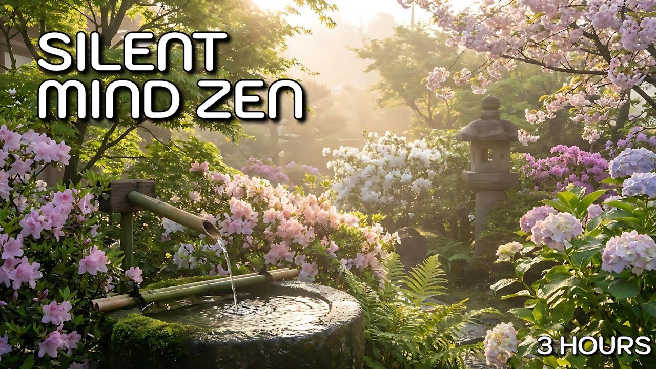 🕯️ Silent Mind Zen | Healing Meditation Music for Awareness (3 Hours)