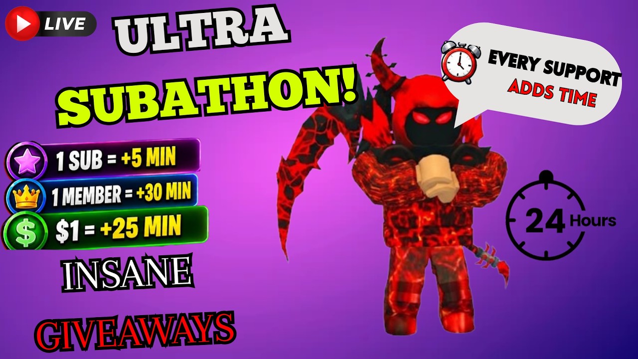 🔴LIVE NOW🔴 FREE Titanic Giveaway 🔥 ULTRA SUBATHON! (Pet Simulator 99)