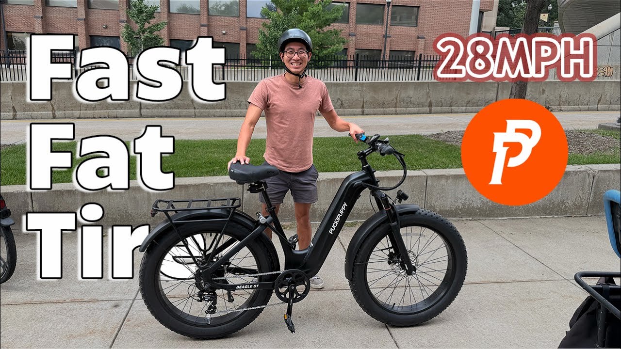 The Fat Tire eBike Built for Delivery Riders — Puckipuppy Beagle ST