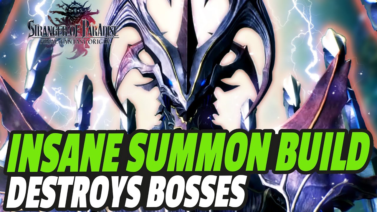 SUMMONER SHREDS EVERYTHING | Most Powerful Summoner Job Build | Stranger of Paradise FF Origin