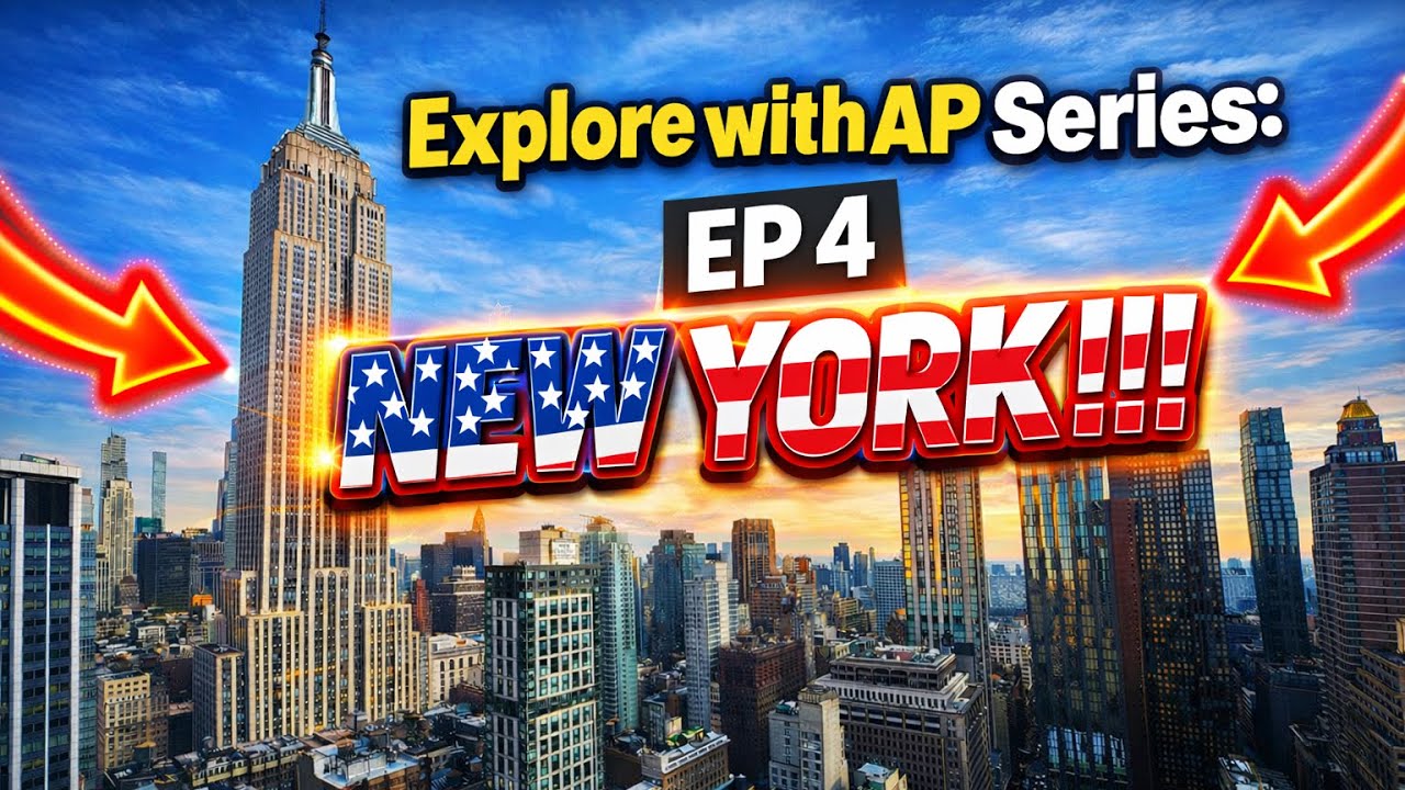 Explore with AP Series: EP 4 New York! | Part 1 