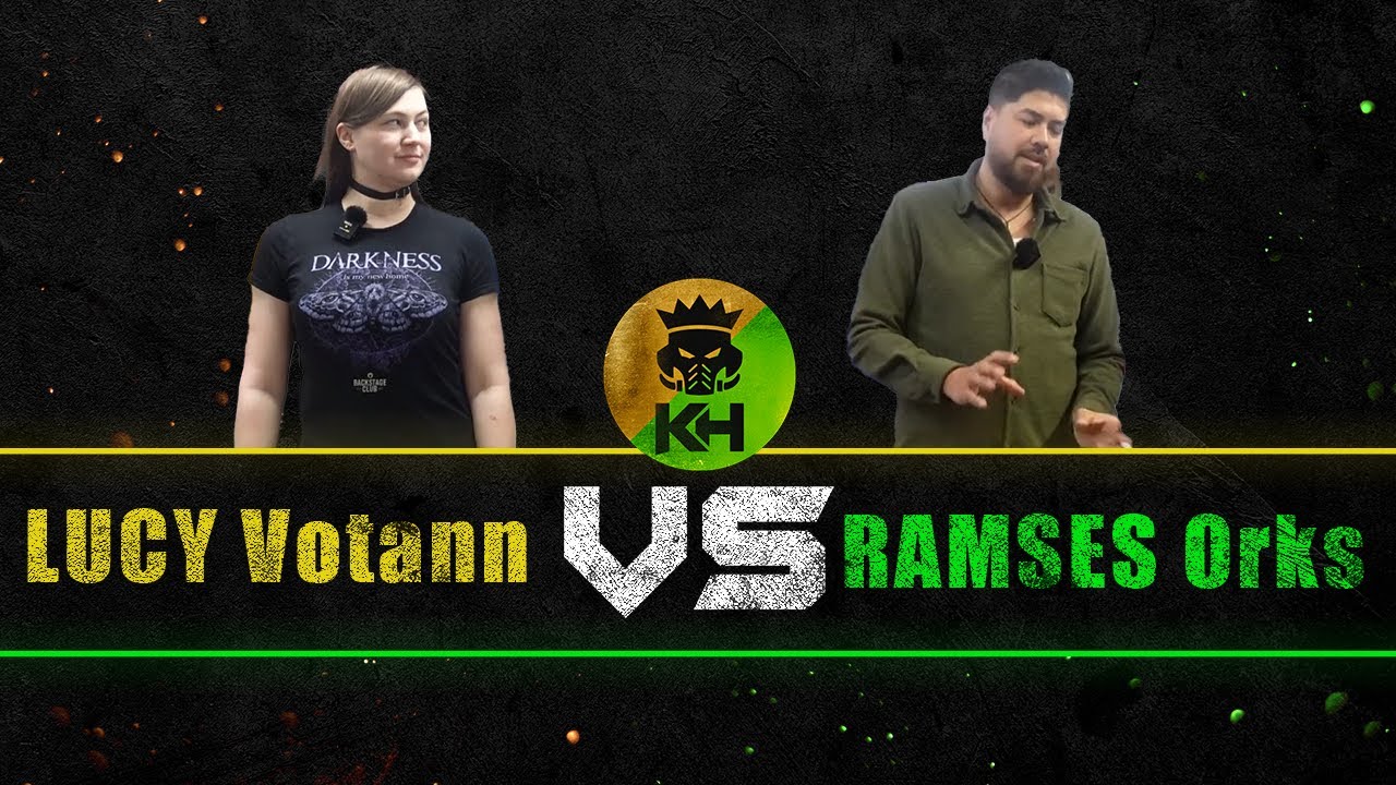 DA BIG HUNT Orks VS Leagues of Votann - Lucy VS Ramses - Warhammer 40k Battlereport