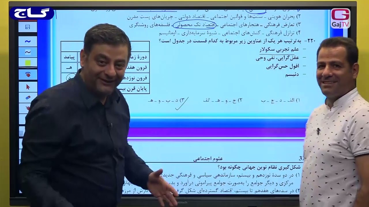 حل سوالات جامعه‌شناسی کنکور انسانی تیرماه ۱۴۰۰
