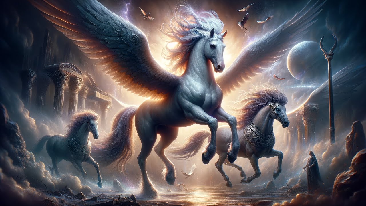 The FASCINATING LEGENDS of HORSES from Mythologies (Greek, Nordic, Egyptian, Roman)