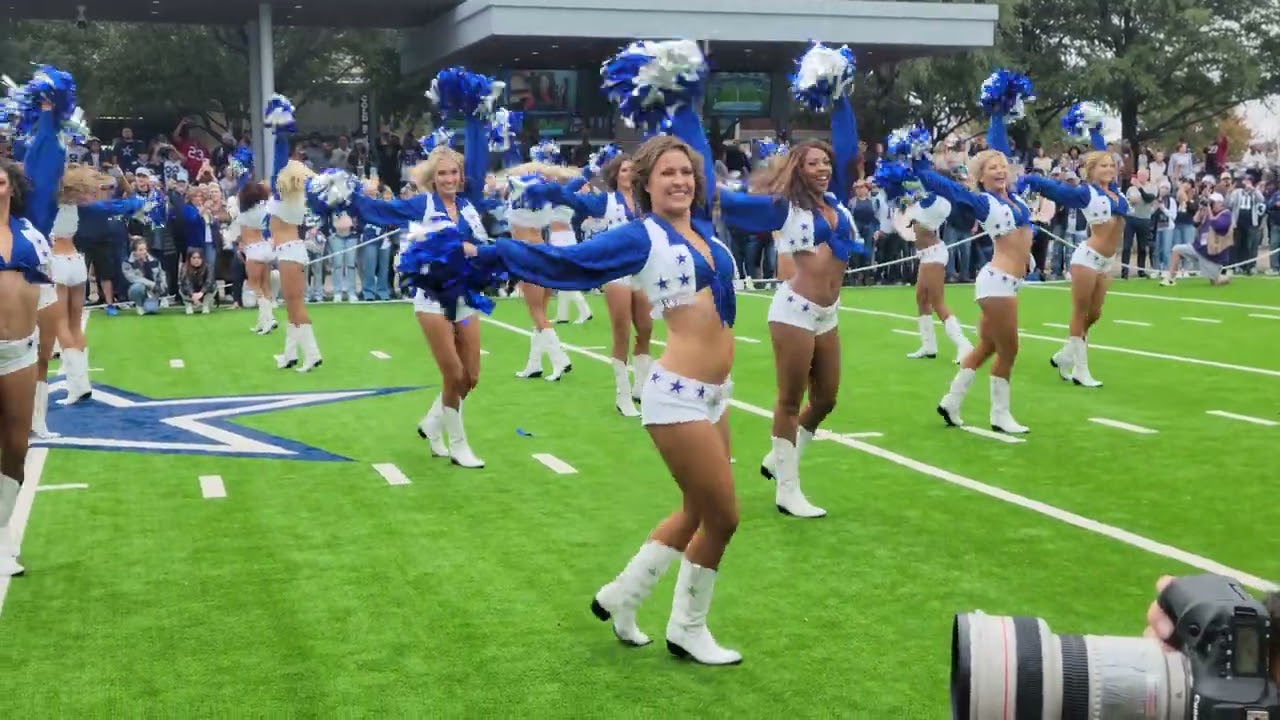 Dallas Cowboys Cheerleaders Miller Lite House performance 12/11/22 (8K resolution)